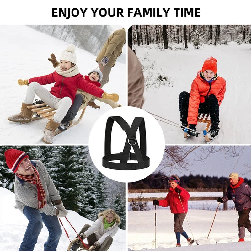 OYINDIZ Sled Harness  Weight Speed Sled Workout Tire Pulling Harness Resistance and Assistance Trainer Physical Training Resistance Rope Football Training Equipment Harness For Men and Women(6.6ft) - Image 5